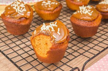 Bolinho de doce de leite fit