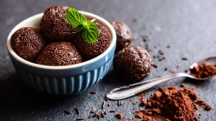 Brigadeiro fit de batata doce