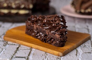 Brownie Recheado Fitness