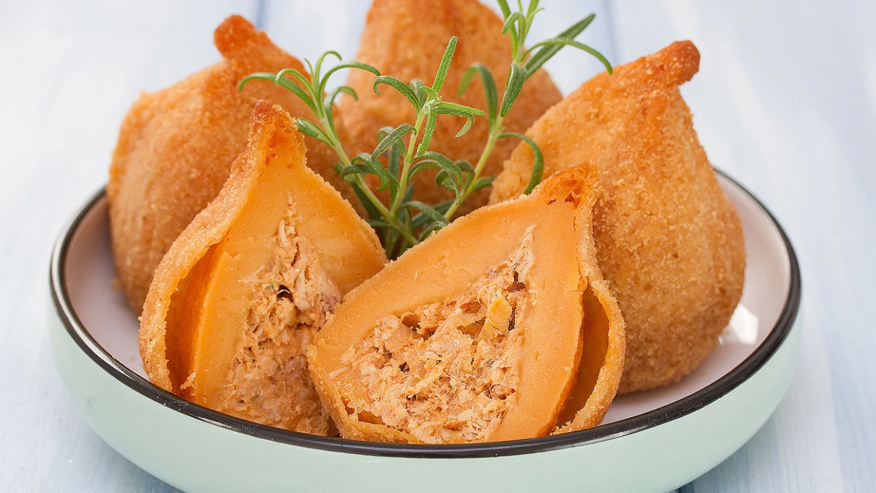 Coxinha Fit De Batata Doce Sem Glúten E Lactose - Nutrição E Vida Saudável