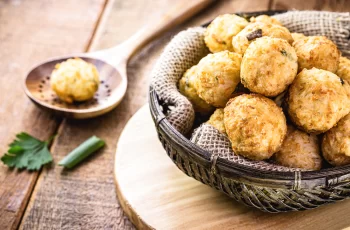 Croquete de batata doce fit