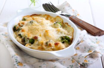 Brócolis gratinado