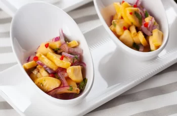 Ceviche de banana-da-terra