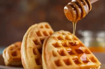 Waffle de farinha de amêndoa