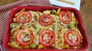 Macarrão de pizza