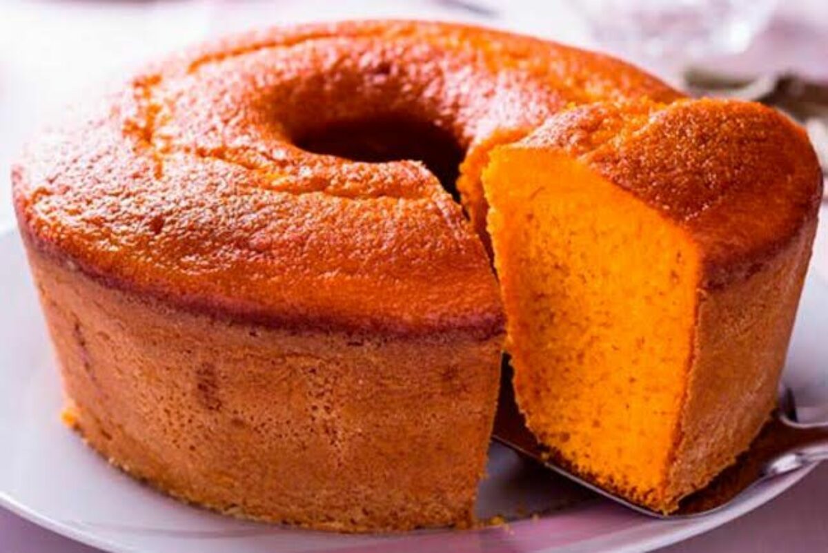 Bolo de cenoura com banana - Nutrição e Vida Saudável