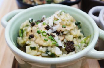 Risoto de Cogumelos e Trufas